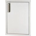 Fire Magic 17 in. Premium Flush Right-Hinged Single Access Door - Vertical with Soft Close 53924SC-R